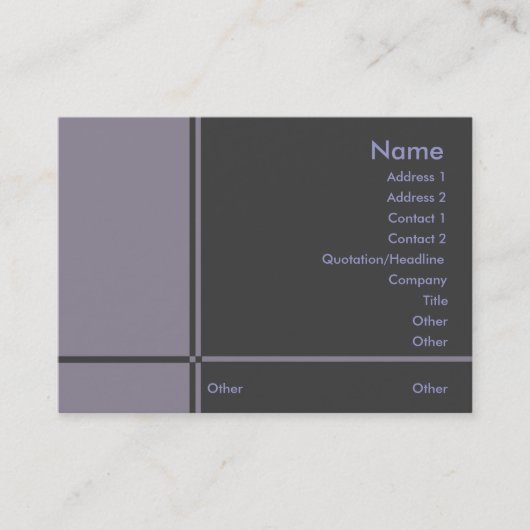 B-プロフェッショナル名刺 名刺 (正面)