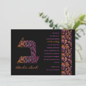 B – ベットヘブルコレクションバルミツワー招待状 招待状 (スタンド正面)