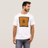 B - ベニエの前菜 化学元素周期表 Tシャツ (正面フル)