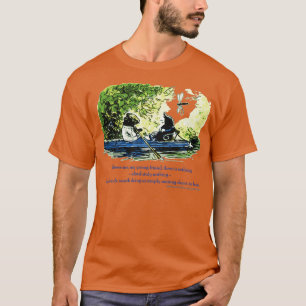 B.ボートでの散らかり回る Tシャツ