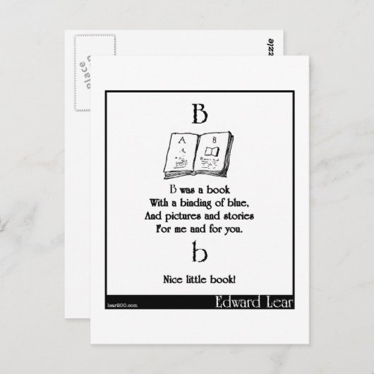 b ポストカード (正面/裏面)