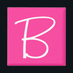 B マグネット<br><div class="desc">自分の素晴らしイニシャルを愛する人のための磁石。</div>