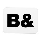 B& マグネット (横)