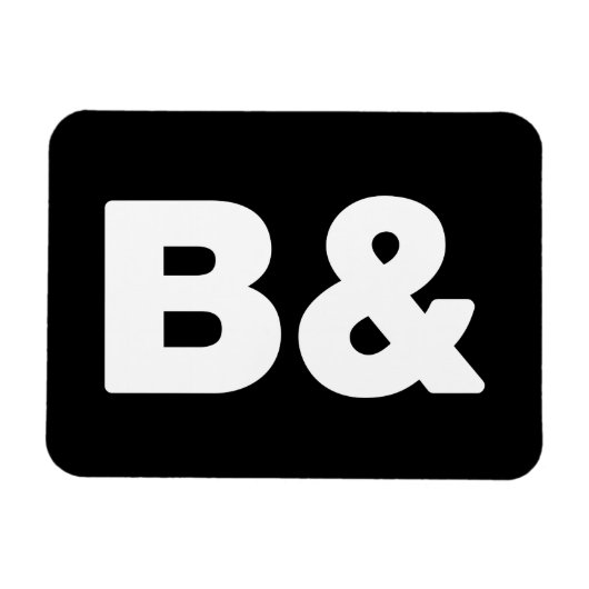 B& マグネット (横)
