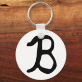 B モノグラム キーチェーン (正面)