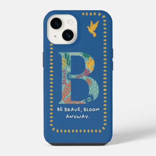 B モノグラム iPhone カー iPhoneケース (裏面)