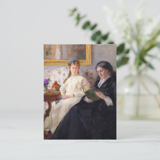 B.モリソトの画家の母と妹 シーズンポストカード (スタンド正面)