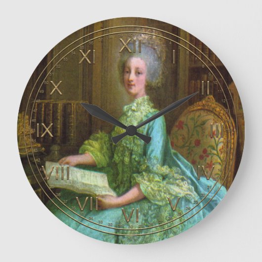 <b>ユニークです、 </b> あなたのギアがなぜべきではないかそう ラージ壁時計 (正面)