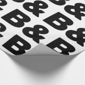 B& ラッピングペーパー (角)