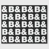 B&ラッピング紙 ラッピングペーパー (フラット)