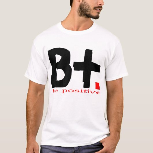 B+ ロゴ Tシャツ (正面)