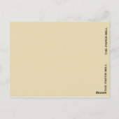 B-ヴィンテージブックマーク ポストカード (裏面)