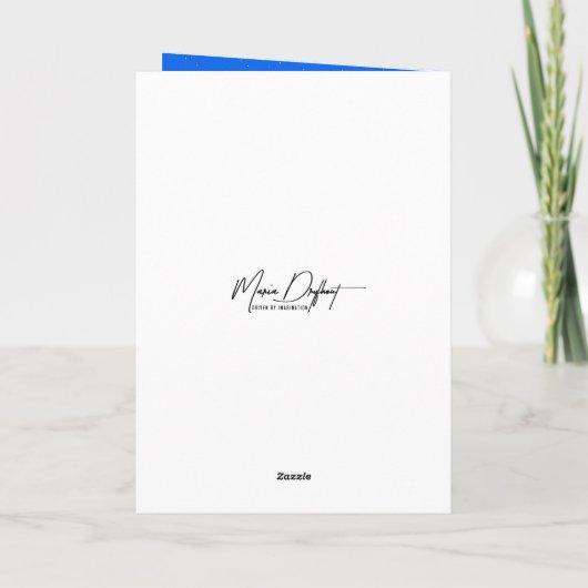 B.傘の下の青い鳥 カード (裏面)