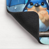 B.傘の下の青い鳥 マウスパッド (コーナー)