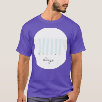 B 前向き Tシャツ