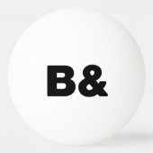 B& 卓球ボール (正面)