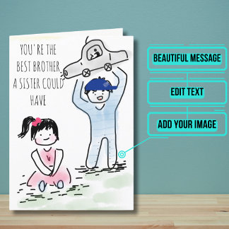 B.姉妹の弟の名刺 カード