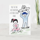 B.姉妹の弟の名刺 カード (正面)