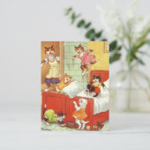 B.寝室のトラブル ポストカード (スタンド正面)