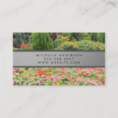 B.庭の花 名刺 (裏面)