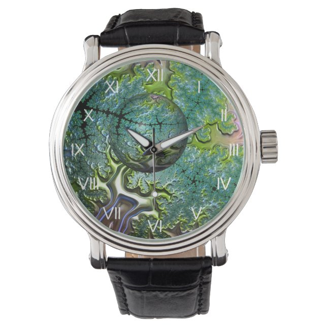 B.旅行時計を楽しむ 腕時計 (正面)