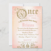 『B』昔のプリンセス桃 招待状 (裏面)