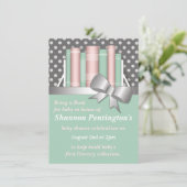 B.本かわいらしのベビーシャワー招待状 招待状 (スタンド正面)