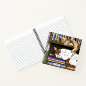 B.本を読む ノートブック (内部)