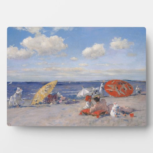 B.海辺で | c.1892 フォトプラーク (正面)