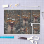 B.灯台まで散歩する 薄葉紙 (クラフト)