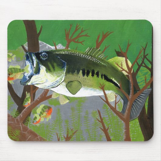 B.王、等級7著勝利アートワーク マウスパッド (正面)