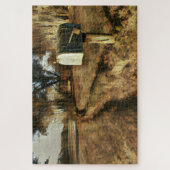 B.田素朴舎道路の郵便受け ジグソーパズル (縦)