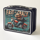 B.自転車に乗る メタルランチボックス (裏面)