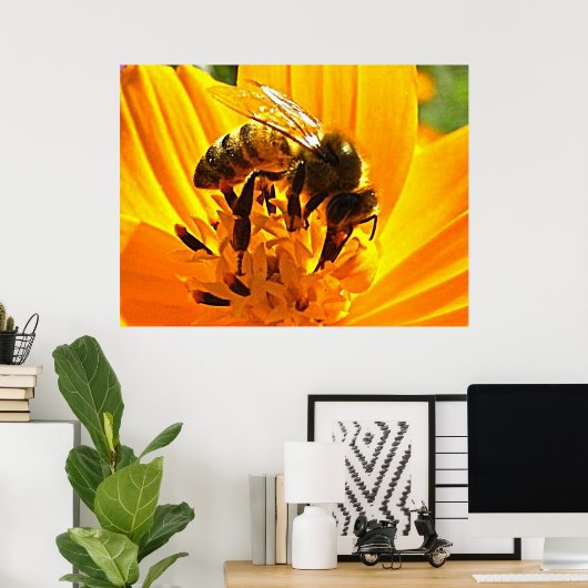 B.花に乗る ポスター (ホームオフィス)