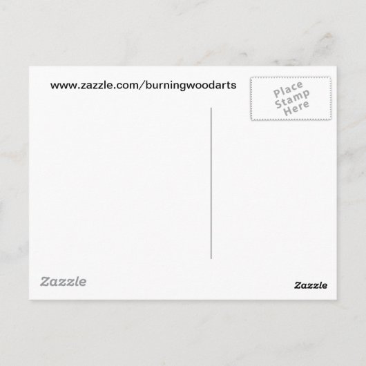 B.花に乗る ポストカード (裏面)