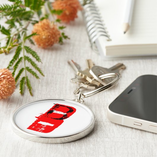 B – 血液型 – キーチェーン (側面)