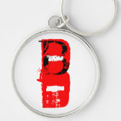 B – 血液型 – キーチェーン (正面)