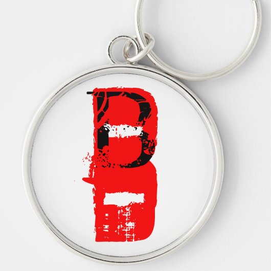 B – 血液型 – キーチェーン (正面)