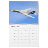 B-1ランサーカレンダー カレンダー (2月 2026)