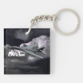 B-1ランサースクエア（両面）キーチェーン キーホルダー (裏面)