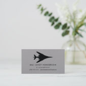 B-1ランサーボマーパイロットプロフェッショナル名刺 名刺 (スタンド正面)