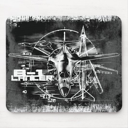 B-1ランサーマウスパッド マウスパッド (正面)