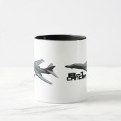 B-1ランサー11オズリンガーマグ マグカップ (中央)