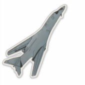 B-1ランサー、超音速爆撃機 シール (正面)