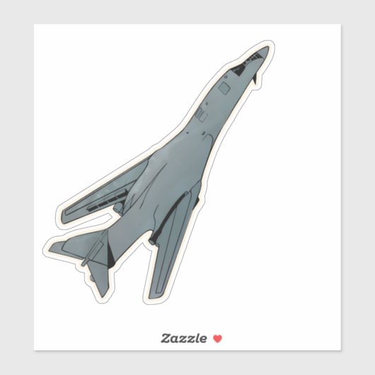 B-1ランサー、超音速爆撃機 シール (シート)