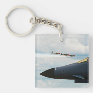 B-1爆撃機・第二次世界大戦の戦闘機 キーホルダー