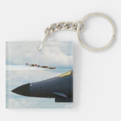 B-1爆撃機・第二次世界大戦の戦闘機 キーホルダー (裏面)