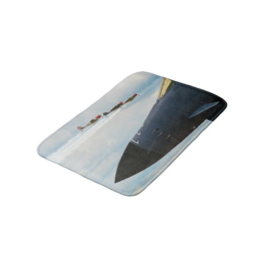 B-1爆撃機・第二次世界大戦の戦闘機 バスマット (アングル)