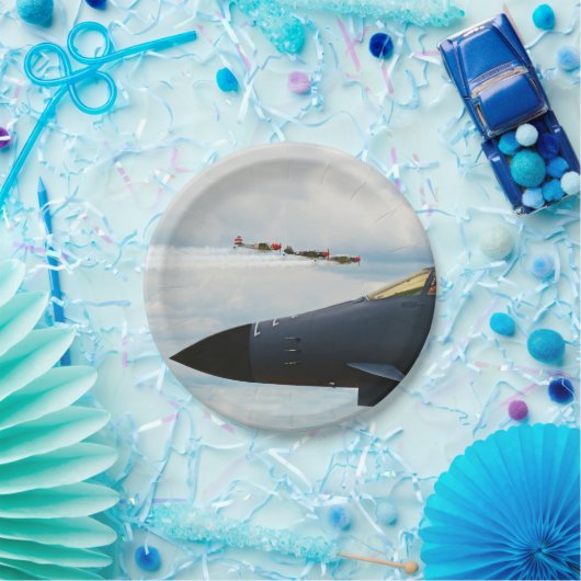 B-1爆撃機・第二次世界大戦の戦闘機 ペーパープレート (パーティー)