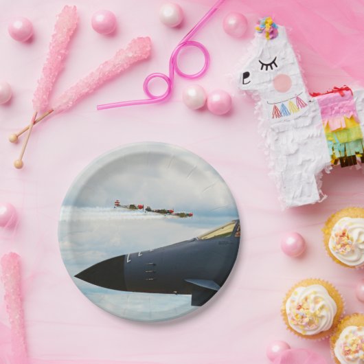 B-1爆撃機・第二次世界大戦の戦闘機 ペーパープレート (パーティー)